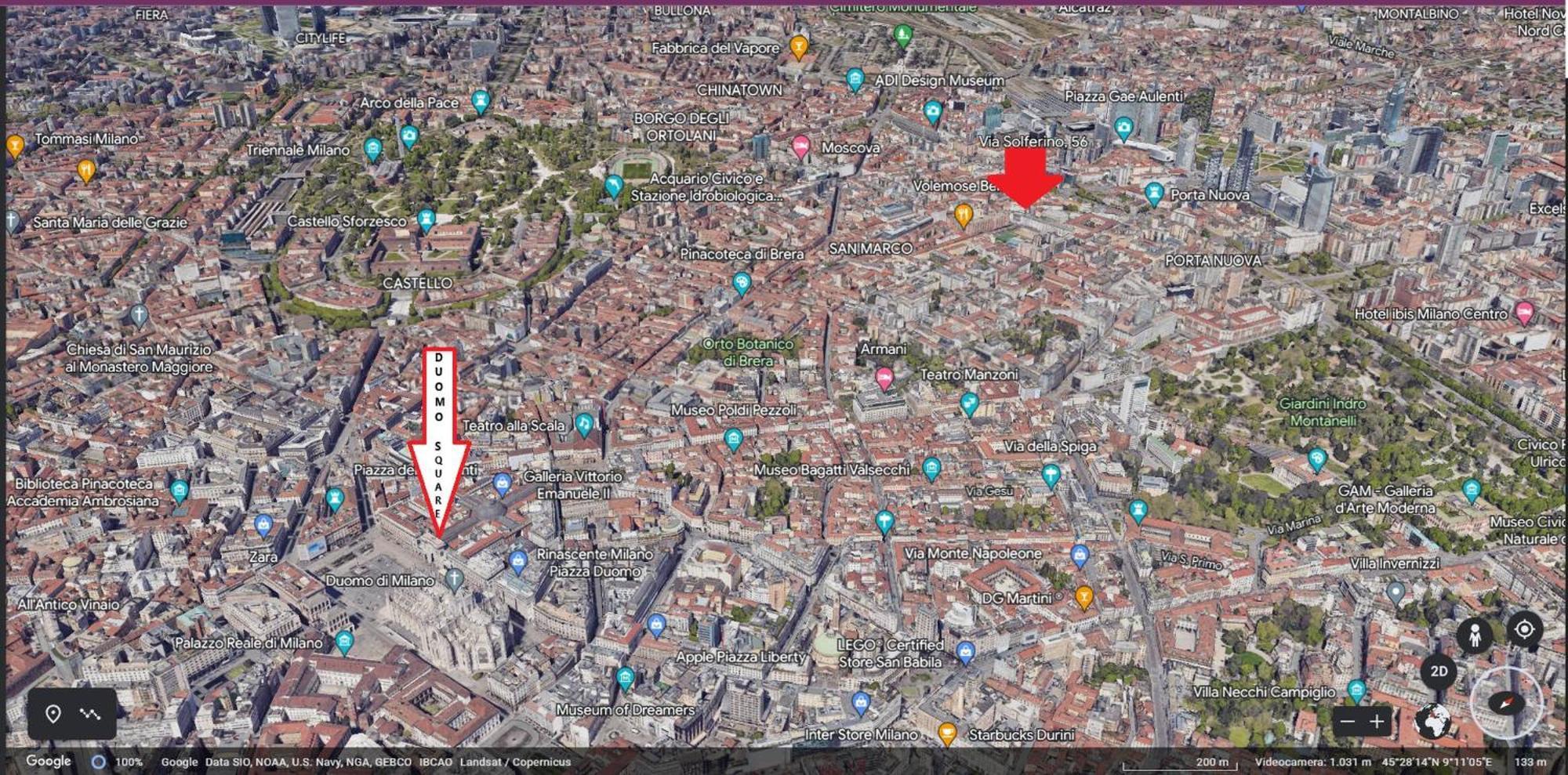 Brera Moscova Garibaldi Solferino Fashion St Entire Attic With Automation Apartment Mailand